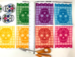 Halloween Dia de los Muertos Bunting Panels