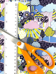 Sunny Afternoon Liberty fabric (blue/yellow)